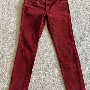 Red Corduroy Pants